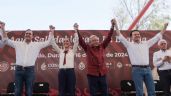 AMLO defiende a gobernadores priistas de Coahuila y Durango de abucheos (Video)