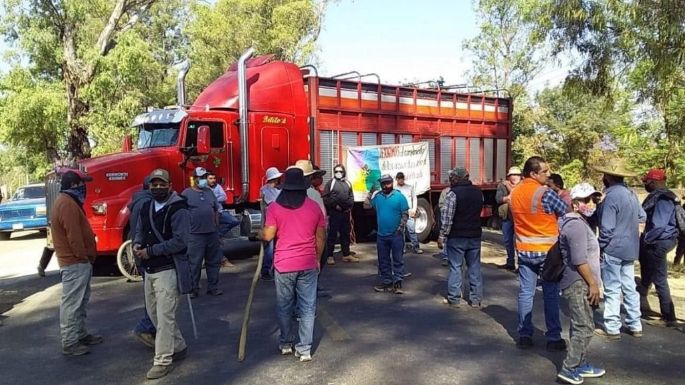 Bloquean carreteras en Michoacán para exigir la liberación de la ambientalista María Cruz Paz Zamora