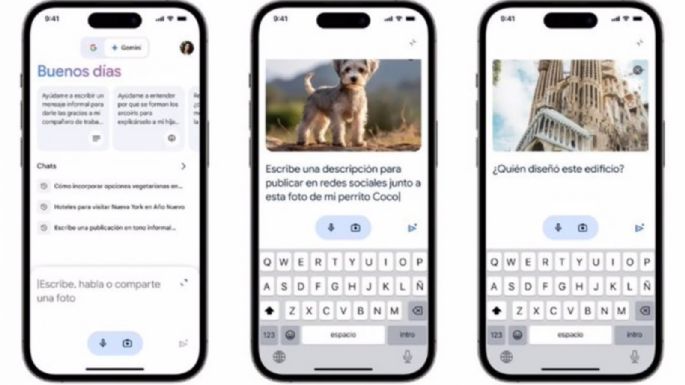 El 'chatbot' Gemini ya está disponible para iOS en la app de Google