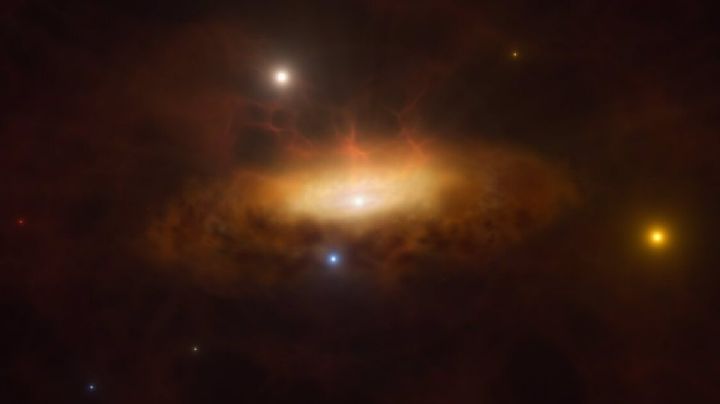 Astrónomos ven el despertar de un agujero negro masivo en tiempo real