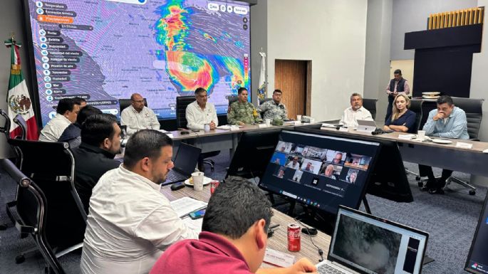 Encabeza el gobernador Américo Villarreal trabajos de prevención ante la llegada de la Tormenta Tropical “Alberto”