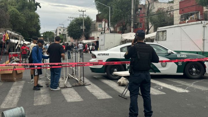 Balacera en Fray Servando y San Antonio Abad; hay un muerto y tres heridos