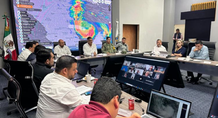Encabeza el gobernador Américo Villarreal trabajos de prevención ante la llegada de la Tormenta Tropical “Alberto”
