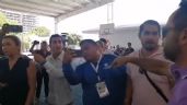 "'¡A la fila!": abucheos y reclamos a Nahle, Torruco, Zaldívar, Kumamoto, Huacho y Rommel (Video)