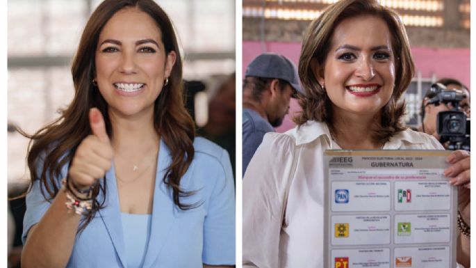 Libia García y Alma Alcaraz se declaran ganadoras en Guanajuato