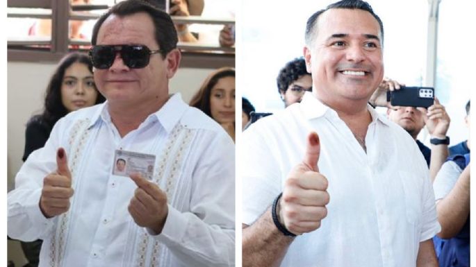 “Huacho” Díaz y Renán Barrera se declaran ganadores en Yucatán