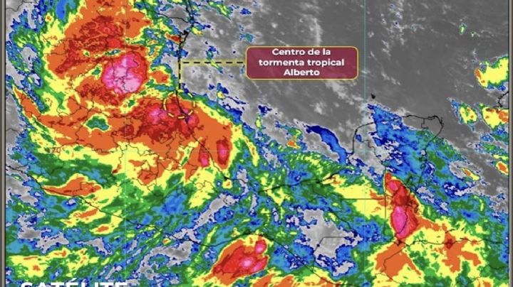 Tormenta tropical Alberto toca tierra; estos serán sus efectos durante el día