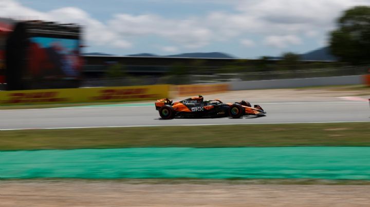 Lando Norris saldrá desde la pole en el Gran Premio de España por delante de Verstappen
