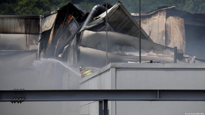 Al menos 22 muertos en un incendio en una fábrica de baterías en Corea del Sur