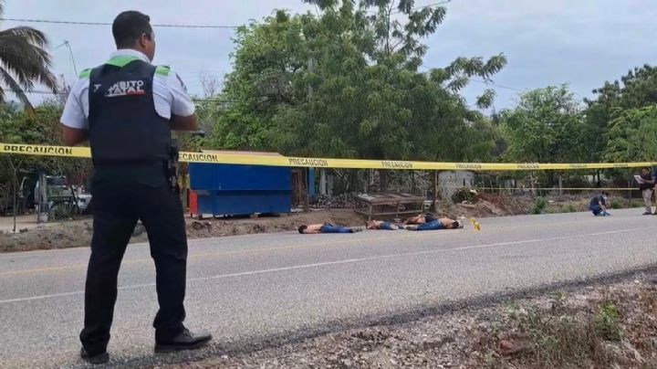 Cinco hombres fueron torturados y ejecutados en la carretera Acapulco-Zihuatanejo