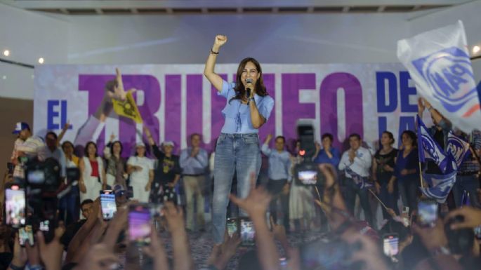 Libia García, candidata del PAN-PRI-PRD, es la primera gobernadora de Guanajuato