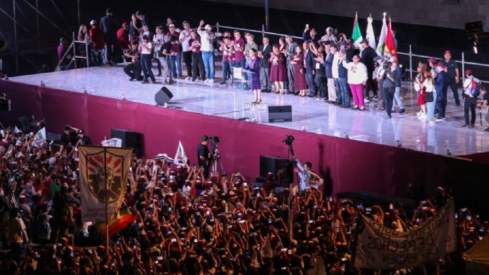 “¡Este 2 de junio volvimos a hacer historia!”: Sheinbaum desde el zócalo