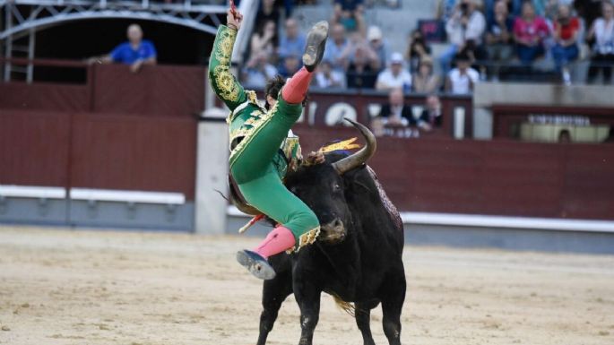 Torero mexicano sufrió una cornada de 20 centímetros en la espalda