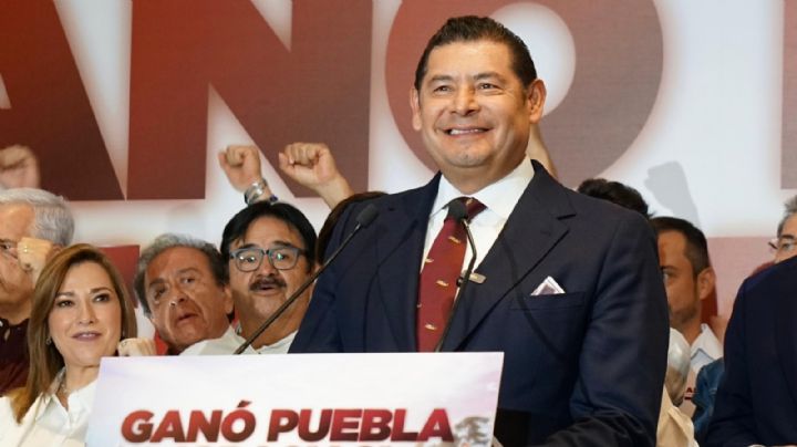 Alejandro Armenta aventaja en el PREP por la gubernatura de Puebla