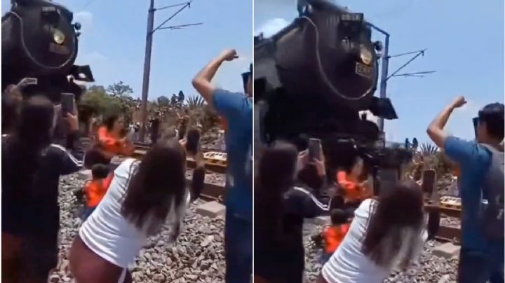 Mujer quiso tomarse selfie, pero murió al ser golpeada en la cabeza por una locomotora en Hidalgo (Video)