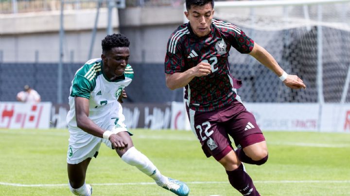México vence 3-2 a Arabia Saudita en el Torneo Maurice Revello