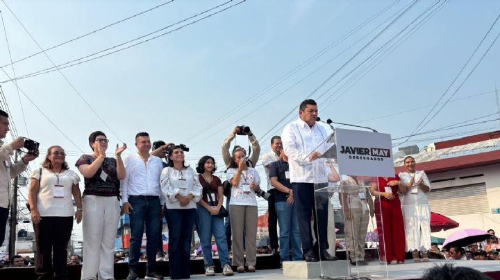 Recibe Javier May constancia de mayoría como gobernador de Tabasco