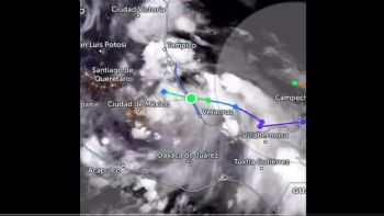 La tormenta tropical Chris tocó tierra ya en Veracruz y provocará lluvias superiores a 250 mm