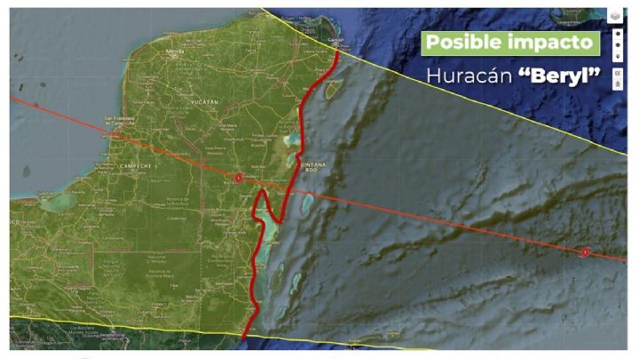 ¿Cuándo llegará a México el huracán Beryl? ¿Hay que extremar precauciones? Esto dice el gobierno