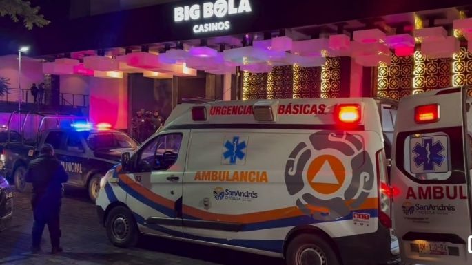 Comando asesina a dos hombres dentro del casino Big Bola en Puebla