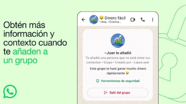 WhatsApp ahora da más contexto sobre las temáticas y miembros que conforman los chats grupales