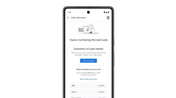 Google extiende informes de la dark web a todos los usuarios