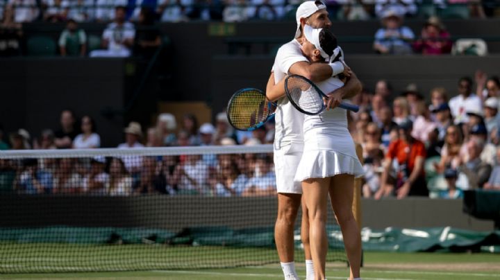 Santiago González y Giuliana Olmos jugarán la final de dobles mixto en Wimbledon