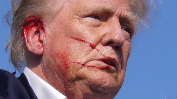 Trump confirma que una bala le atravesó la oreja durante mitin en Pensilvania