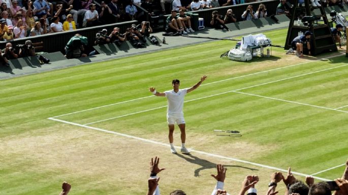 Carlos Alcaraz, actual campeón de Wimbledon, es tercero en el ranking de la ATP