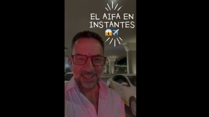 “Ni la TAPO”: Javier Lozano Alarcón revienta contra el AIFA (Video)