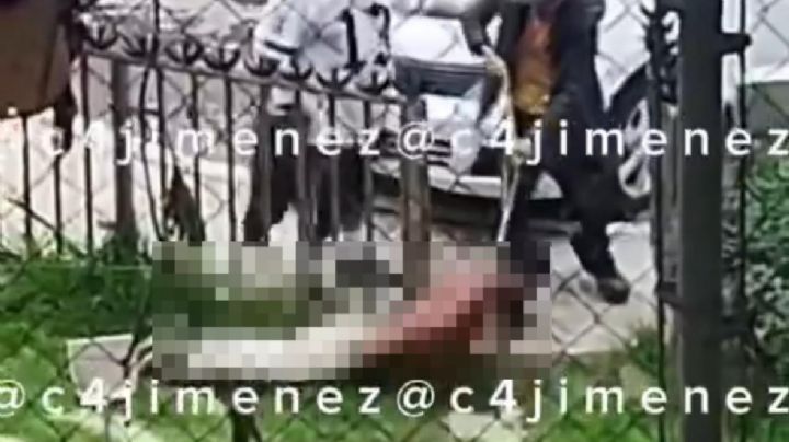 Atan del cuello a un hombre inconsciente y lo sacan arrastrando de una casa en Cuajimalpa