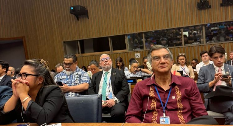 Asiste Américo Villarreal a presentación del Cuarto Informe Nacional Voluntario de México en la ONU