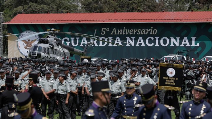 En su quinto aniversario, AMLO pide a la Guardia Nacional ser ejemplo de honestidad