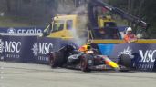 “Checo” Pérez estrella su auto en la clasificatoria del Gran Premio de Hungría (Videos)