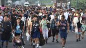 Cientos de migrantes salen del sur de México mientras Trump promete deportaciones si vuelve al poder