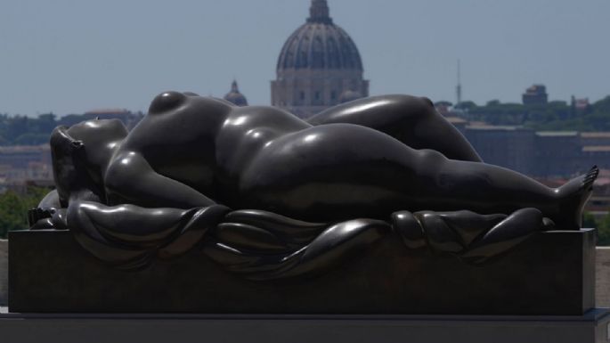 Roma recuerda al fallecido artista colombiano Botero con una exposición de esculturas al aire libre