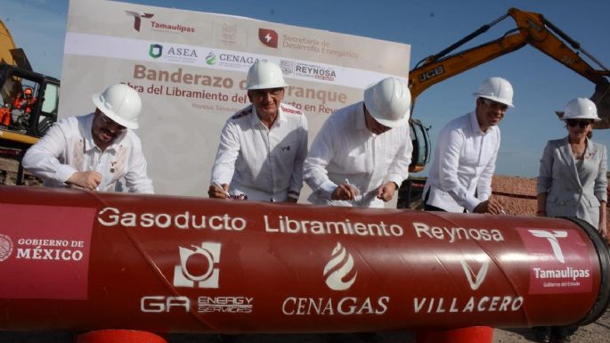 Inicia Américo construcción de gasoducto Libramiento en Reynosa; Tamaulipas se confirma como referente energético