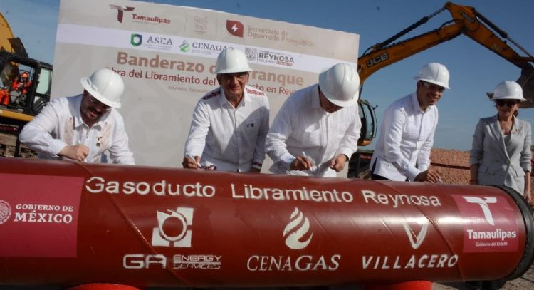 Inicia Américo construcción de gasoducto Libramiento en Reynosa; Tamaulipas se confirma como referente energético