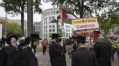 Miles de personas protestan en Washington contra la guerra en Gaza durante visita de Netanyahu