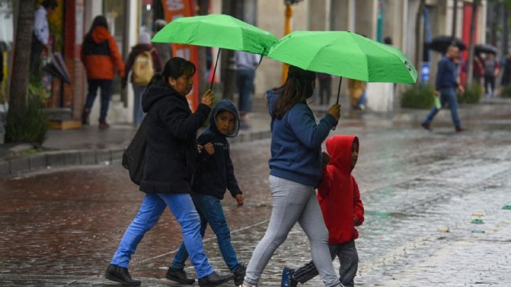 Lloverá con intensidad de viernes a lunes por el monzón mexicano; alerta en estas entidades