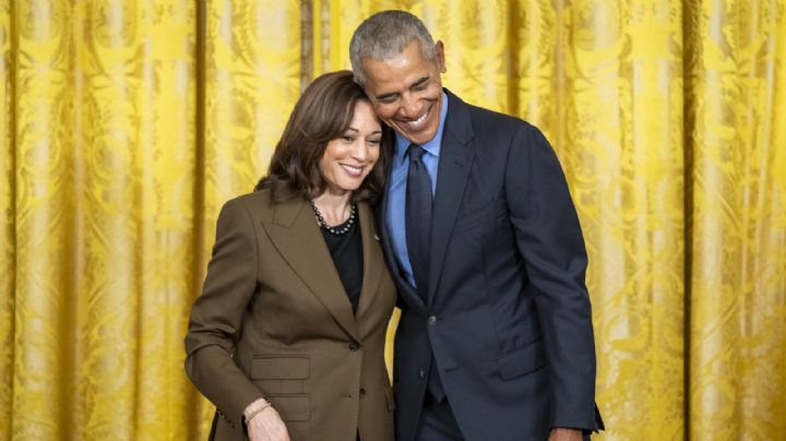 Barack y Michelle Obama apoyan la candidatura de Kamala Harris