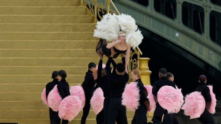 Lady Gaga deslumbra en la ceremonia de apertura de los Juegos Olímpicos