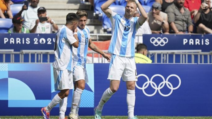 Argentina se reivindica con triunfo ante Irak en el futbol de París 2024
