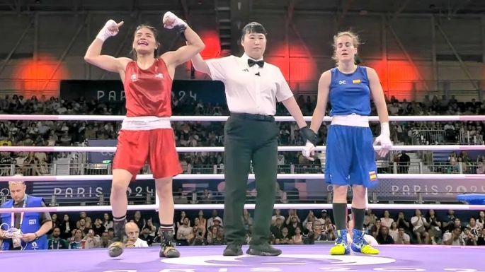 Fátima Herrera, boxeadora mexicana, avanza a octavos de final en París 2024