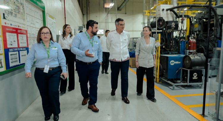 Gobernador y NIDEC anuncian inversión de 23 millones de dólares en Reynosa