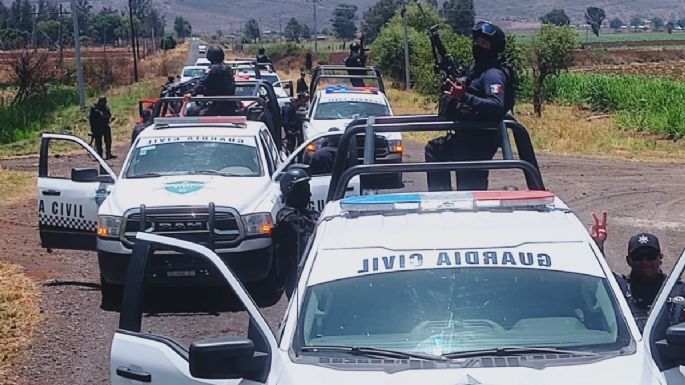 Emboscan a policías de Cotija de la Paz; hay dos muertos y tres heridos