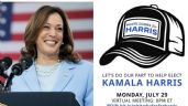 "Hombres blancos por Harris": la más reciente de las reuniones en Zoom a favor de Kamala