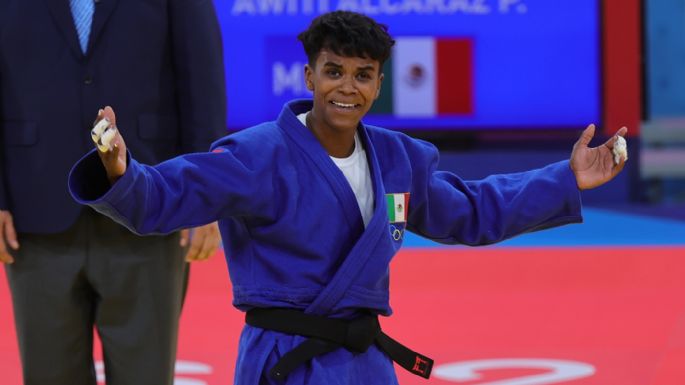 La judoca Prisca Awiti asegura la segunda medalla para México; buscará ganar oro