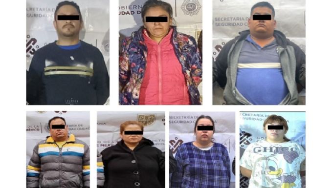 Cae célula de presuntos extorsionadores y narcomenudistas en la Álvaro Obregón