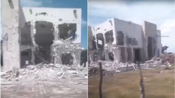 Vandalizan de nuevo la capilla de los Dámaso y queda casi destruida (Video)